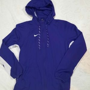 Purple Nike windbreaker